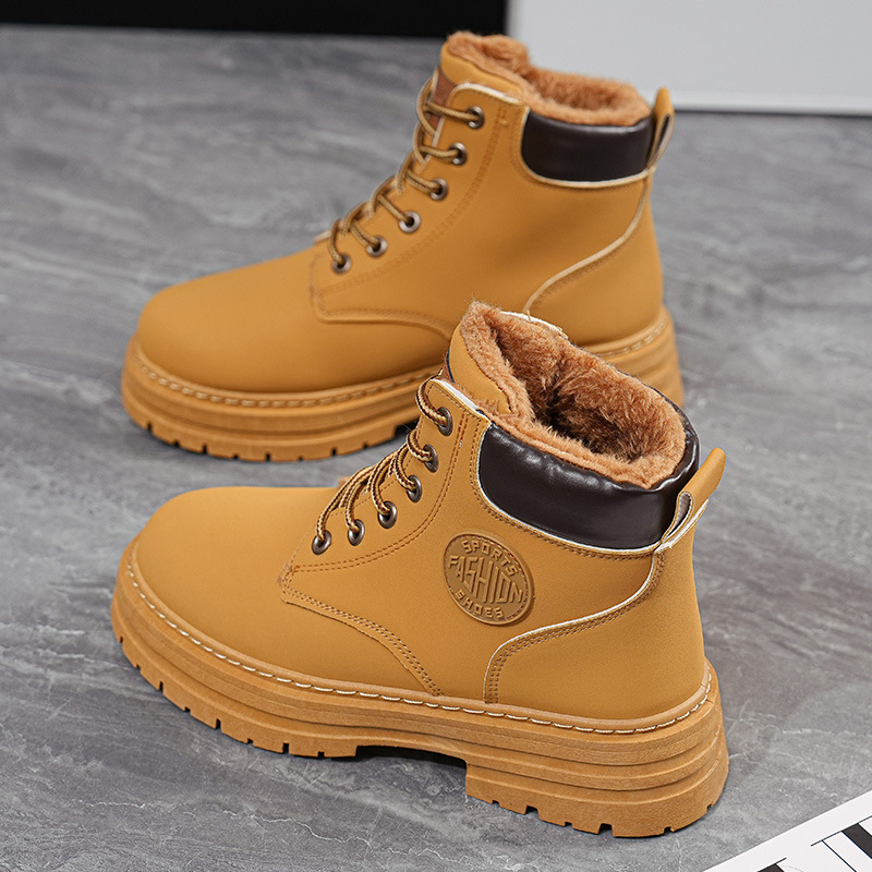 Winter Clothing Korea - Women's Boots 2026 High Top Workwear