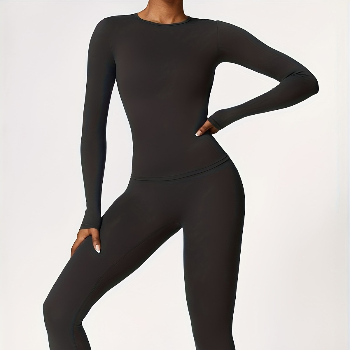 Tight-fitting yoga suit slim l - огляд і ціна Winter Clothing For