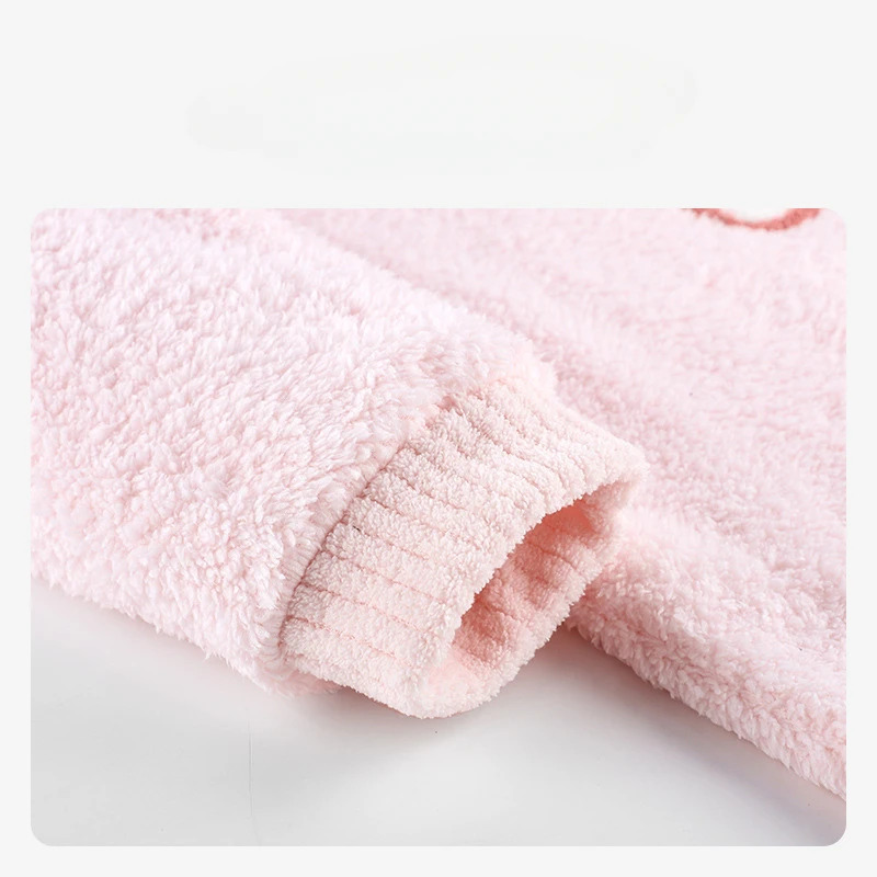 Pink Bowknot Pajamas Long Slee - огляд і ціна Winter Clothing For Woman
