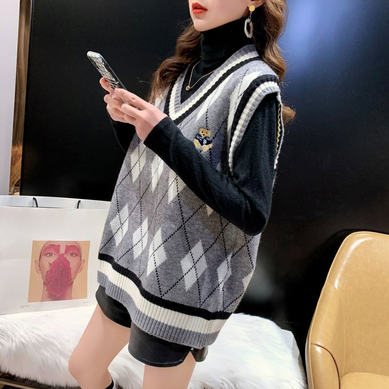 Red Knit Vests for Women Sleev - огляд і ціна Winter Clothing Offer