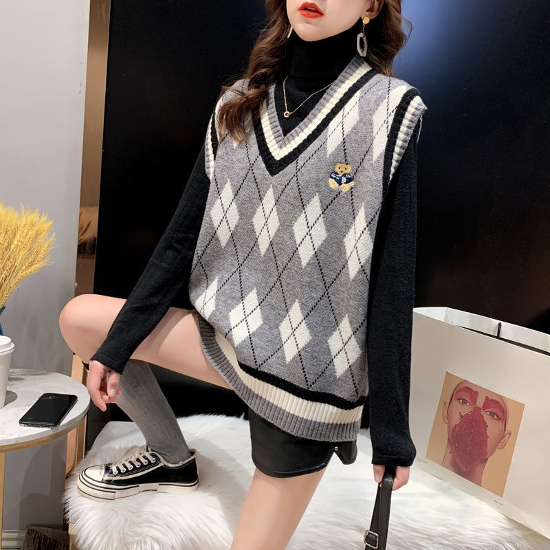 Red Knit Vests For Women Sleev - огляд і ціна Winter Clothing Offer