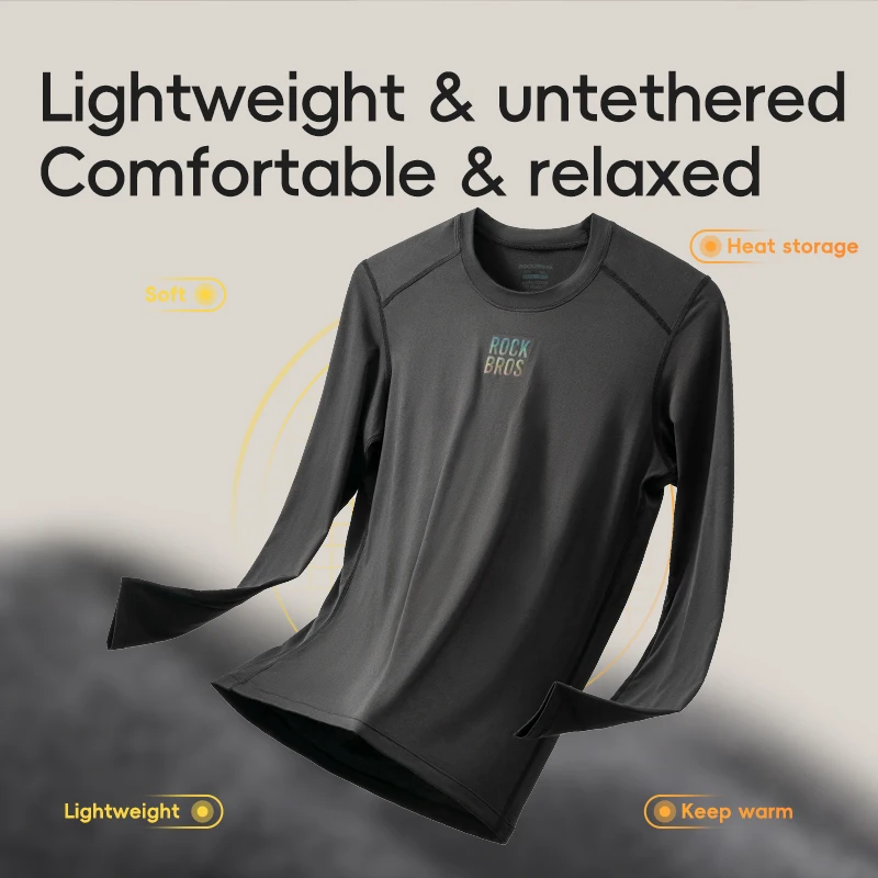 ROCKBROS Winter Warm Cycling B - огляд і ціна Thermal Base Layer