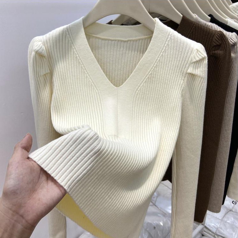 Elegant V Neck Winter Basics S - огляд і ціна Winter Clothing Factory Outlet