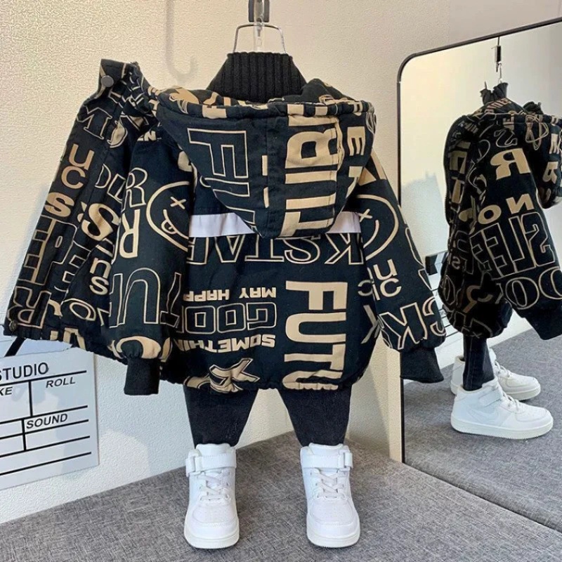 Boys Coat Jacket Overcoat Cott - огляд і ціна Winter Clothing Drawing For Kids