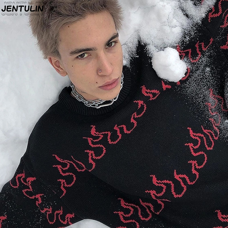 Flame Knitted Gifts For Men Wo - огляд і ціна Winter Clothing Factory Outlet