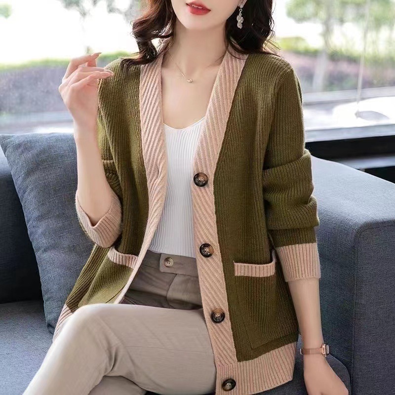 Loose Long Sleeve Cardigan Wom - огляд і ціна Winter Clothing Factory Outlet