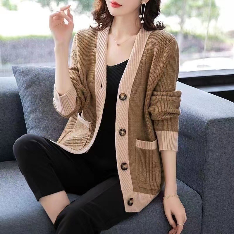 Loose Long Sleeve Cardigan Wom - огляд і ціна Winter Clothing Factory Outlet