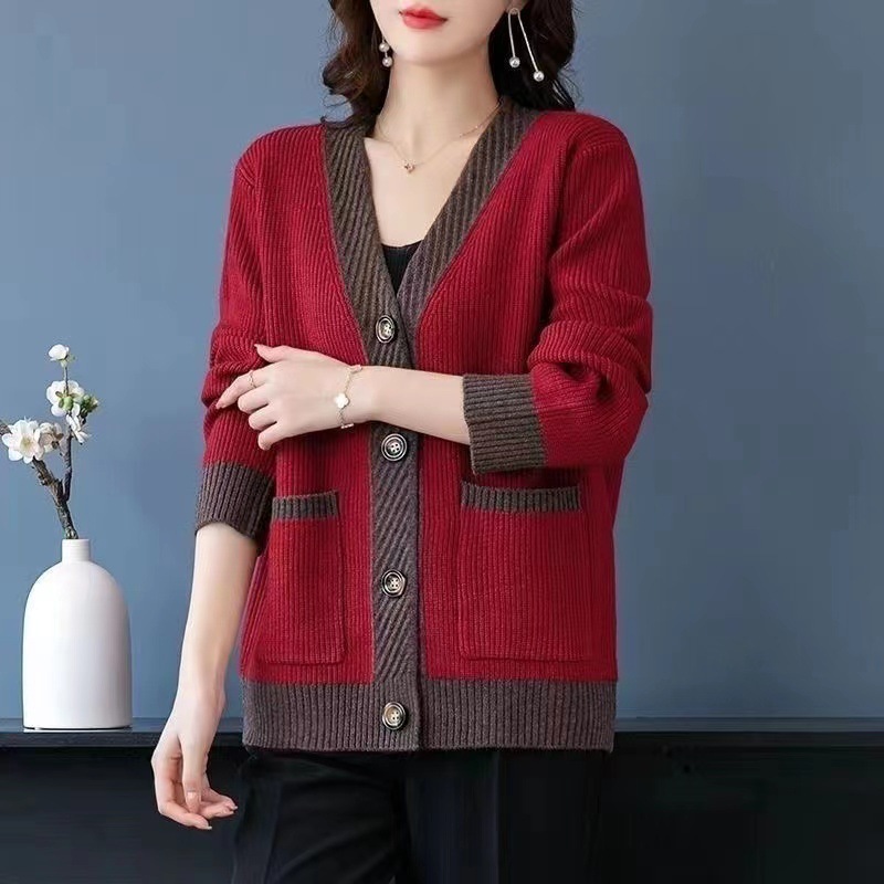 Loose Long Sleeve Cardigan Wom - огляд і ціна Winter Clothing Factory Outlet
