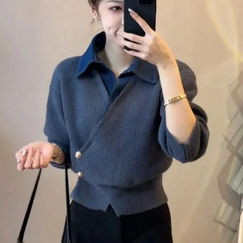Women's Polo Shirts Knitted Ba - огляд і ціна Winter Clothing Offer