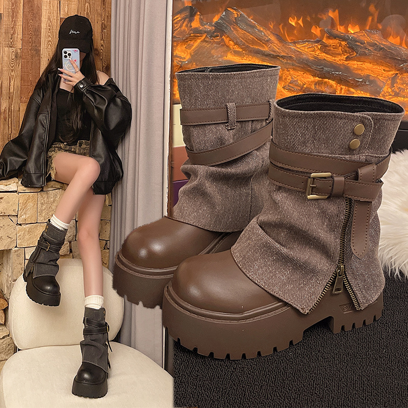 Ankle Boots for Women Cowboy F - огляд і ціна Winter Clothing For Woman
