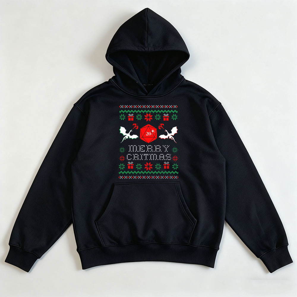 2025 DND CHRISTMAS SWEATER Dnd - огляд і ціна Winter Clothing Dnd