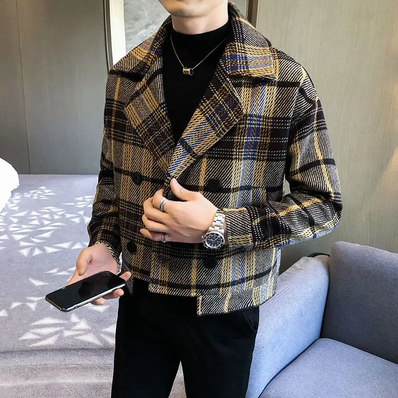 Trendy Grunge Male Coats Cloth - огляд і ціна Winter Clothing Offer