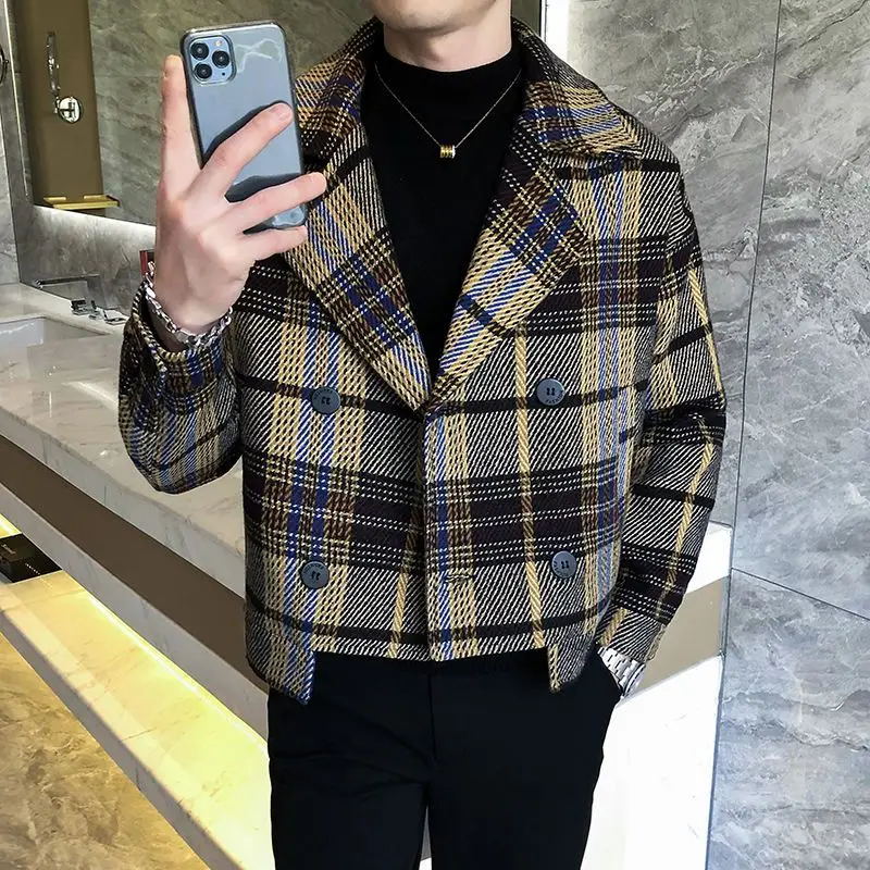 Trendy Grunge Male Coats Cloth - огляд і ціна Winter Clothing Offer