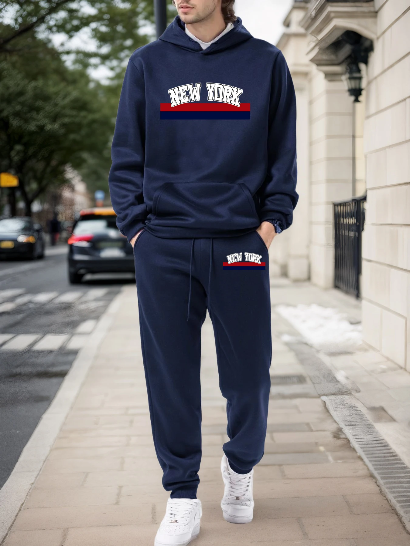 Hot Sales Men's Hoodies 2 Pcs  - огляд і ціна Winter Clothing For
