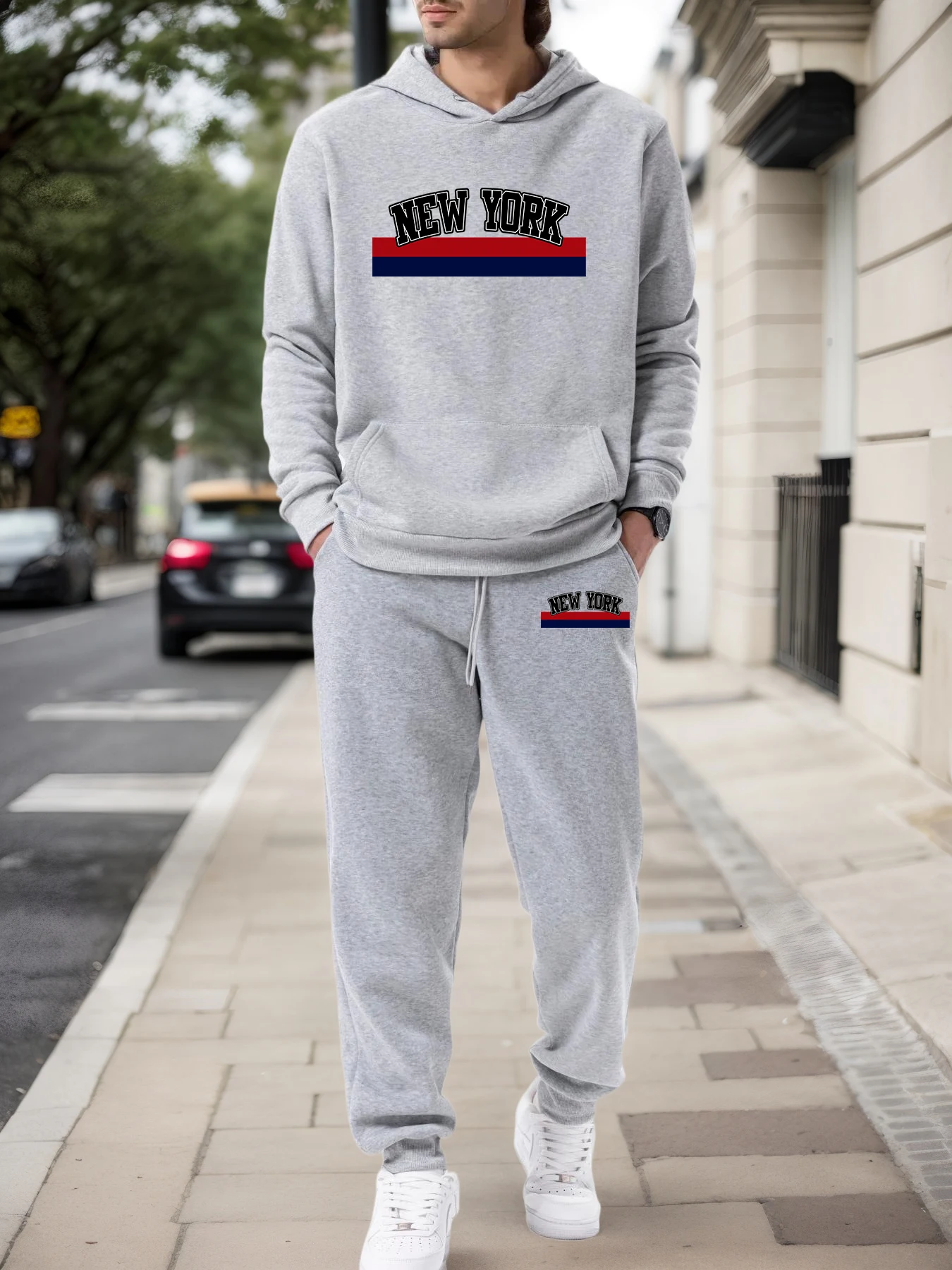 Hot Sales Men's Hoodies 2 Pcs  - огляд і ціна Winter Clothing For