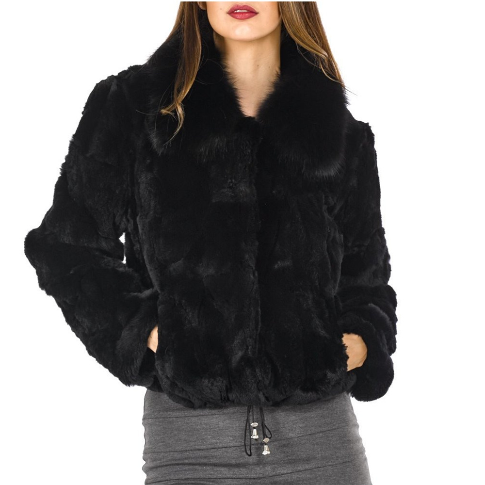 Fancy Rani Real Rabbit Fur Coa - огляд і ціна Winter Clothing Offer