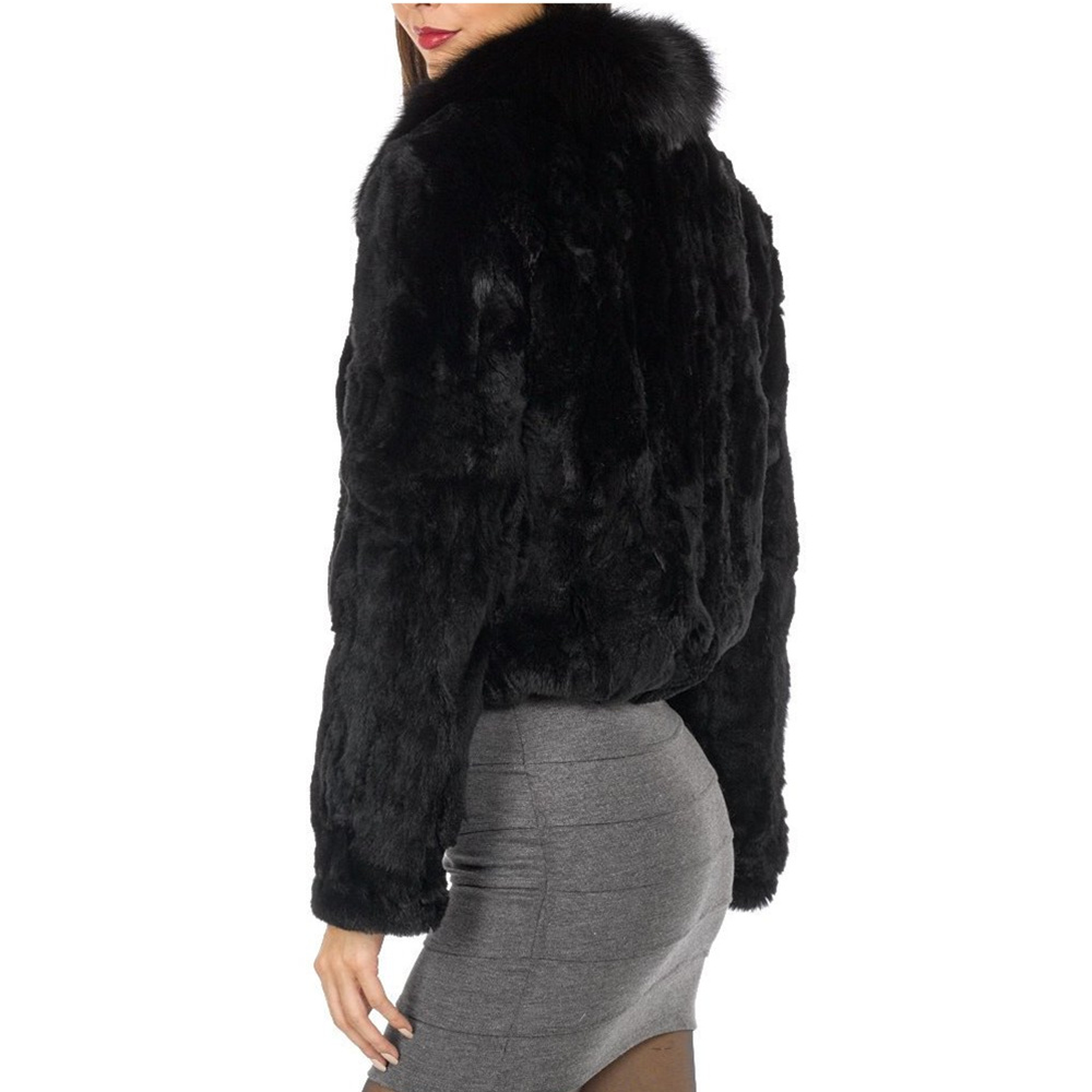 Fancy Rani Real Rabbit Fur Coa - огляд і ціна Winter Clothing Offer
