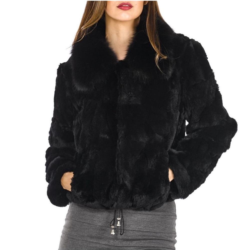 Fancy Rani Real Rabbit Fur Coa - огляд і ціна Winter Clothing Offer
