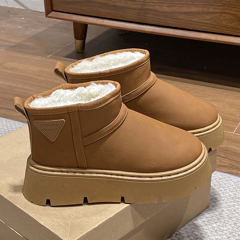 Women's Thick Bottom Snow Boot - огляд і ціна Winter Clothing Korea