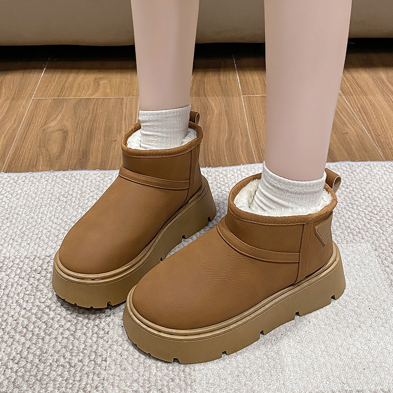 Women's Thick Bottom Snow Boot - огляд і ціна Winter Clothing Korea
