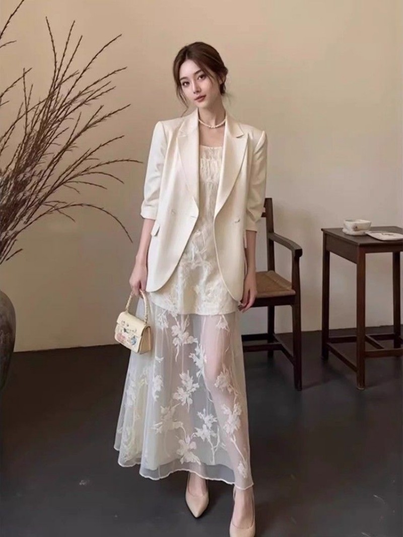 New High End Autumn Dress Set  - огляд і ціна Winter Clothing Korea