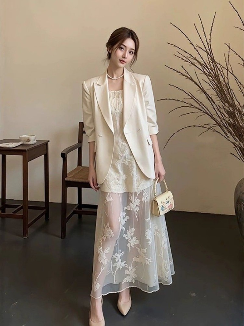 New High End Autumn Dress Set  - огляд і ціна Winter Clothing Korea